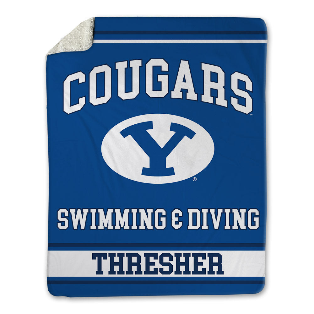 BYU - NCAA Women's Swimming & Diving : Summer Thresher - Blanket-0