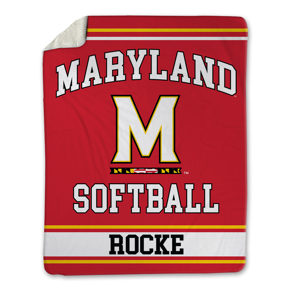 Maryland - NCAA Softball : Zayda Rocke - Blanket-0