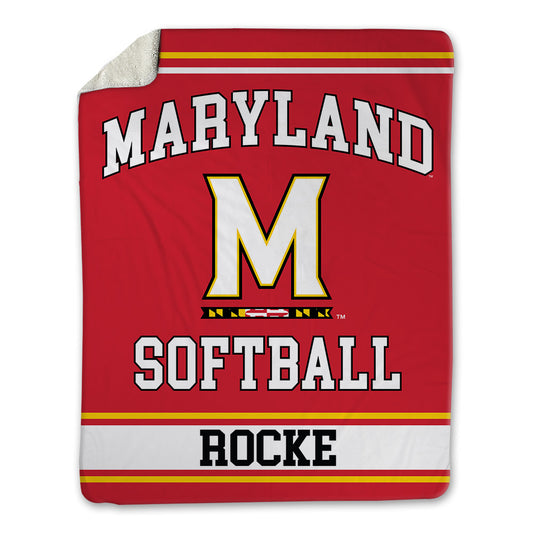 Maryland - NCAA Softball : Zayda Rocke - Blanket-0