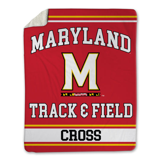 Maryland - NCAA Women's Track & Field : Ni-Ann Cross - Blanket-0