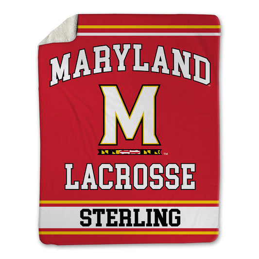 Maryland - NCAA Women's Lacrosse : Maddy Sterling - Blanket-0