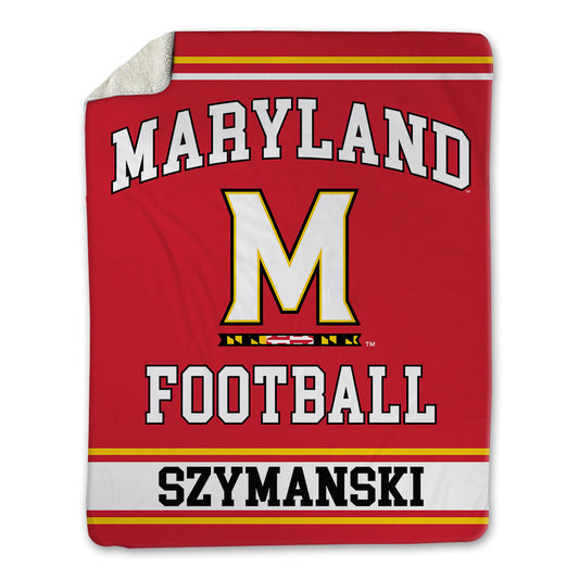 Maryland - NCAA Football : Trevor Szymanski - Blanket-0
