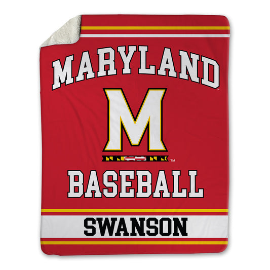 Maryland - NCAA Baseball : Jack Swanson - Blanket-0