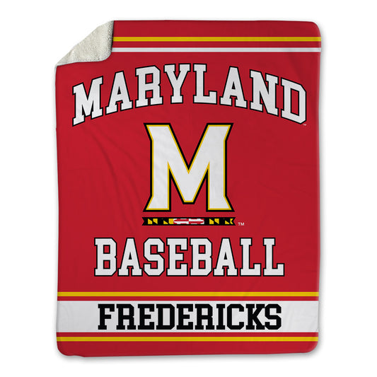 Maryland - NCAA Baseball : Joseph Fredericks - Blanket-0