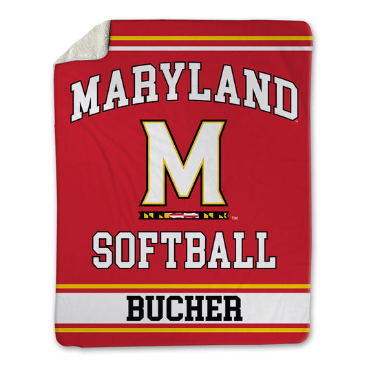 Maryland - NCAA Softball : Keira Bucher - Blanket-0