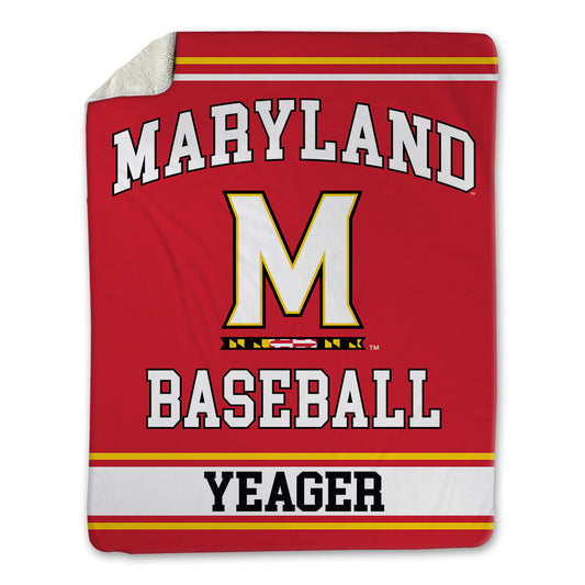 Maryland - NCAA Baseball : Jake Yeager - Blanket-0