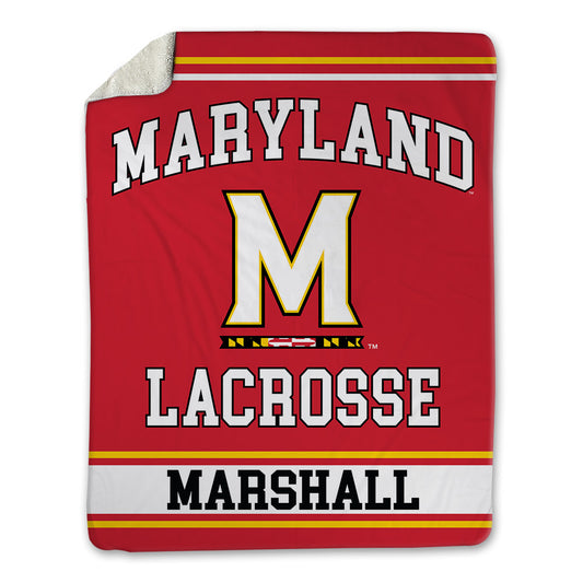 Maryland - NCAA Women's Lacrosse : Mae Marshall - Blanket-0