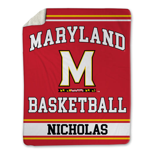 Maryland - Men's Basketball Alumni : Drew Nicholas - Blanket-0