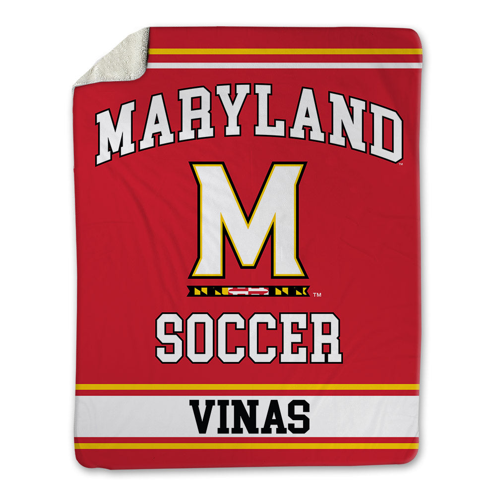 Maryland - NCAA Women's Soccer : Sofi Vinas - Blanket-0