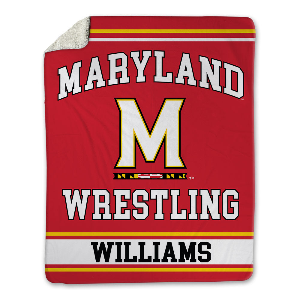 Maryland - NCAA Wrestling : Bradley Williams - Blanket-0