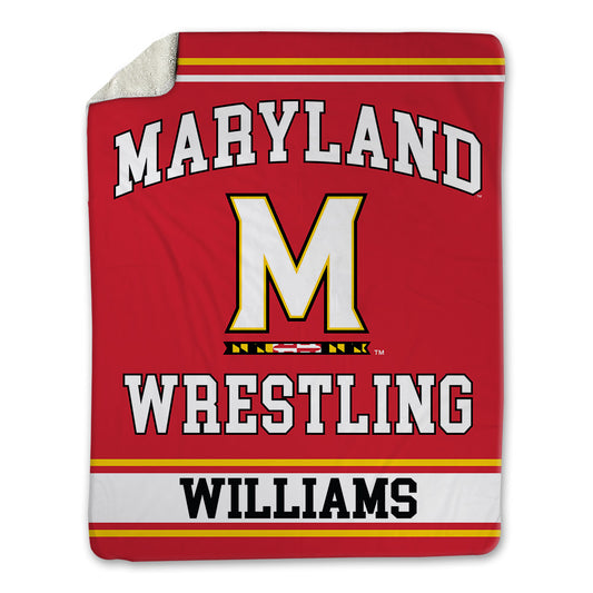 Maryland - NCAA Wrestling : Bradley Williams - Blanket-0