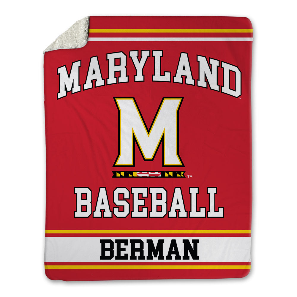 Maryland - NCAA Baseball : Sammy Berman - Blanket-0