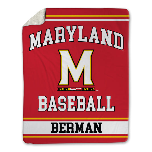 Maryland - NCAA Baseball : Sammy Berman - Blanket-0