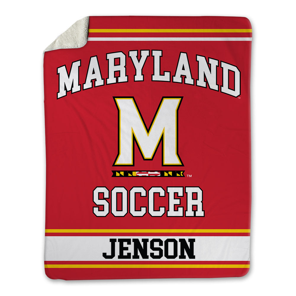Maryland - NCAA Women's Soccer : Symone Jenson - Blanket-0
