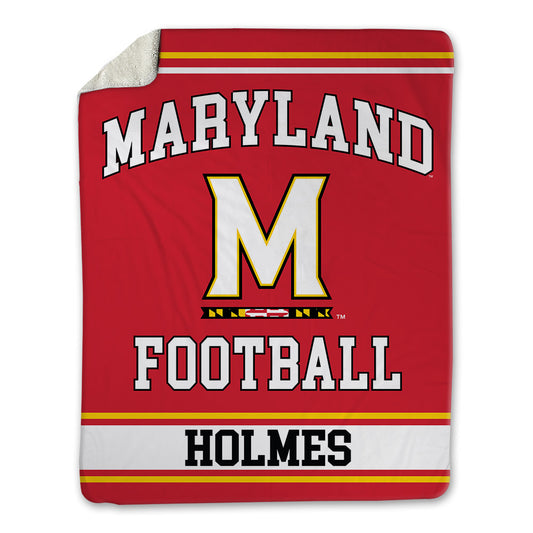 Maryland - NCAA Football : Daniel Holmes - Blanket-0