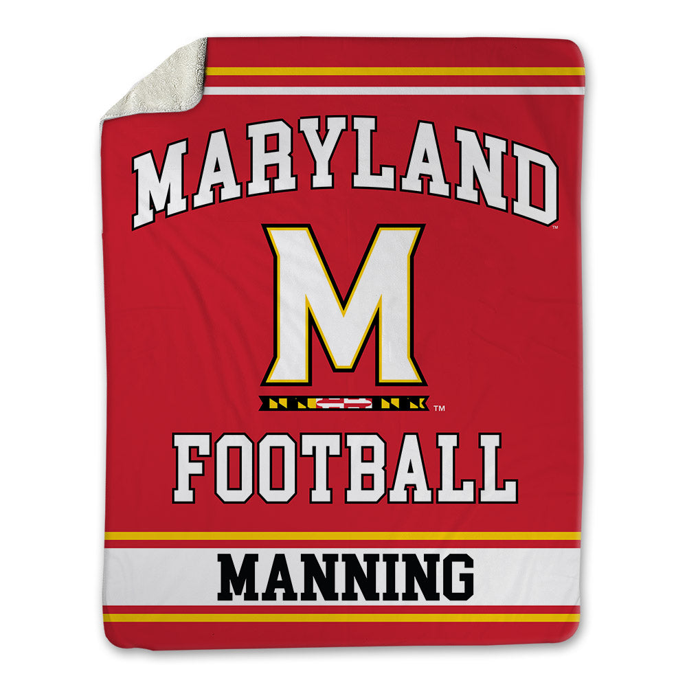 Maryland - NCAA Football : Ryan Manning - Blanket-0