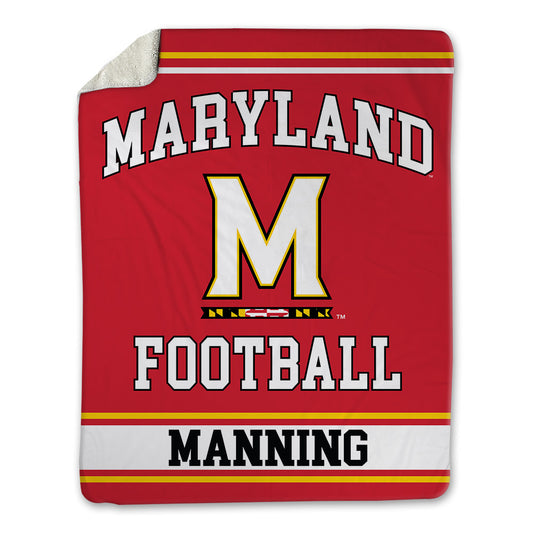 Maryland - NCAA Football : Ryan Manning - Blanket-0