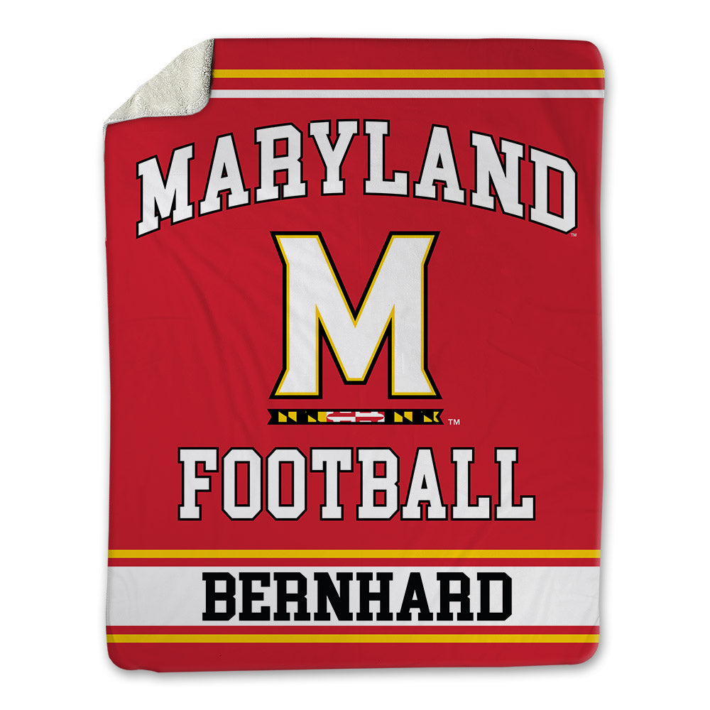 Maryland - NCAA Football : Nathan Bernhard - Blanket-0