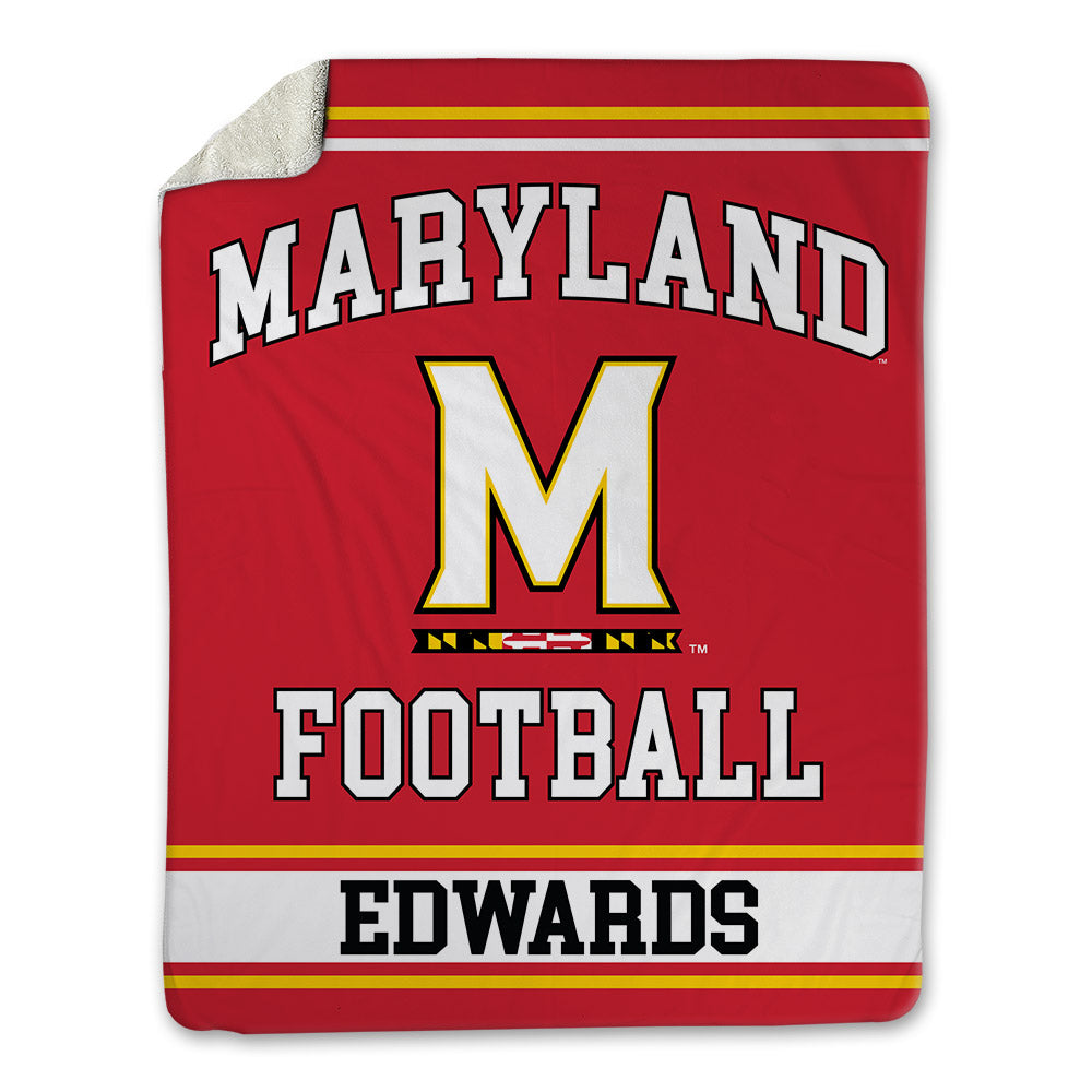 Maryland - NCAA Football : Gavin Edwards - Blanket-0