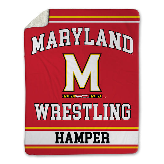Maryland - NCAA Wrestling : Landon Hamper - Blanket-0