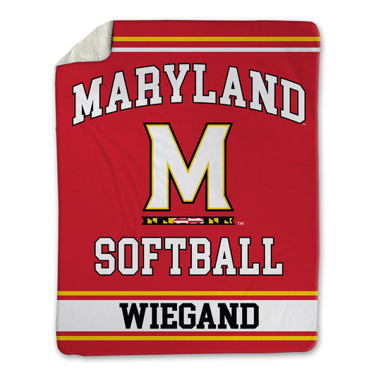 Maryland - NCAA Softball : Elisea Wiegand - Blanket-0