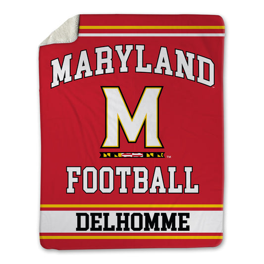 Maryland - NCAA Football : Messiah Delhomme - Blanket-0