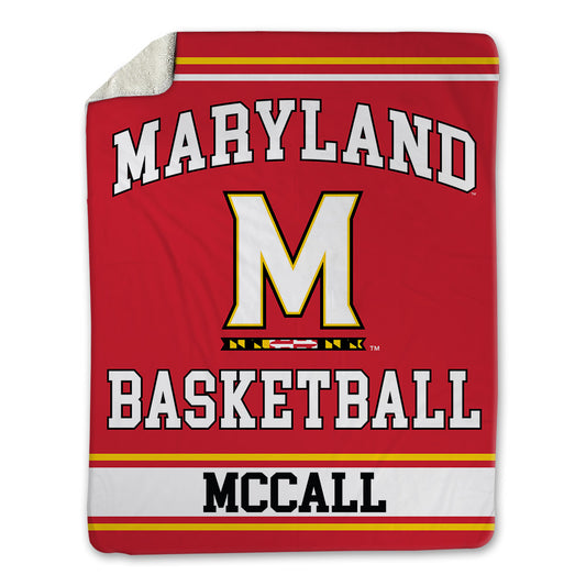 Maryland - Men's Basketball Alumni : Calvin McCall - Blanket-0