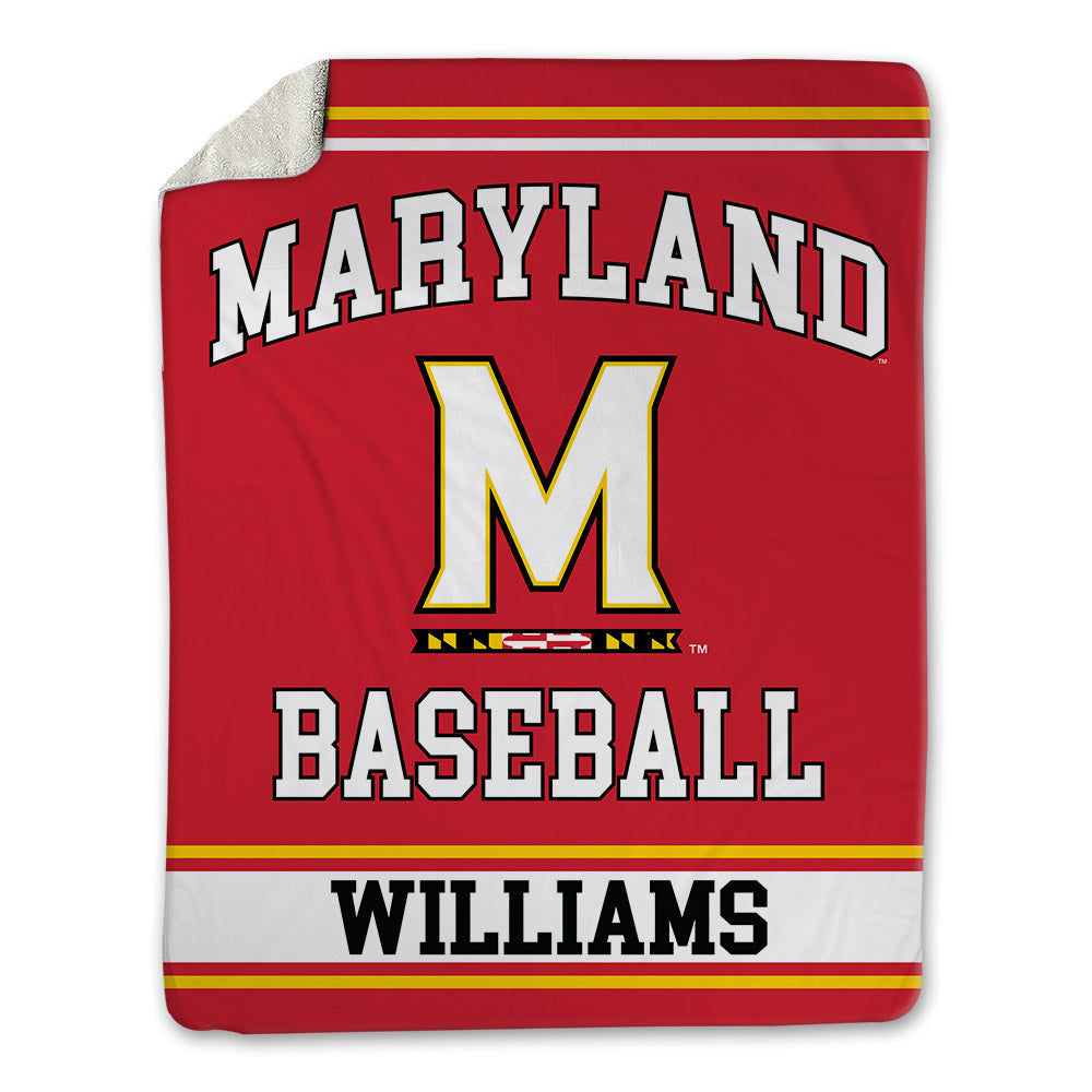 Maryland - NCAA Baseball : Lance Williams - Blanket-0