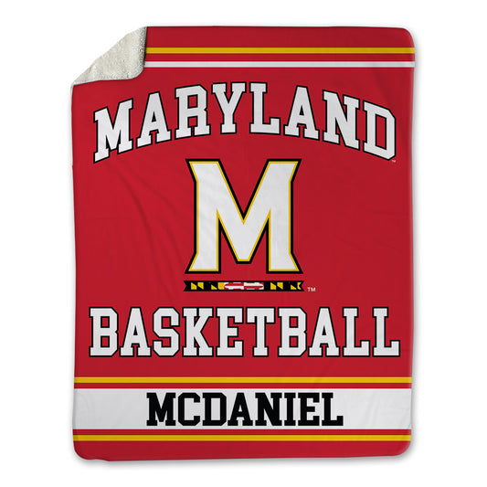 Maryland - NCAA Women's Basketball : Brianna McDaniel - Blanket-0