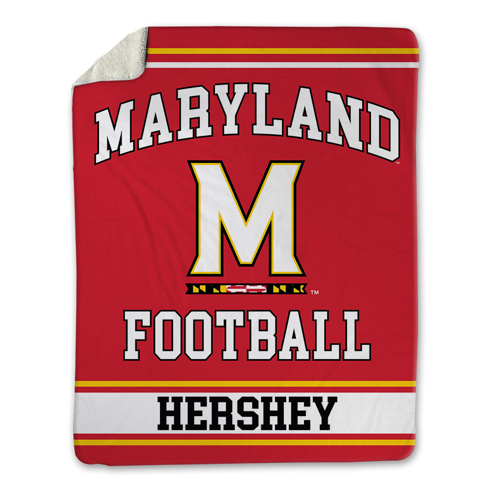 Maryland - NCAA Football : Michael Hershey - Blanket-0