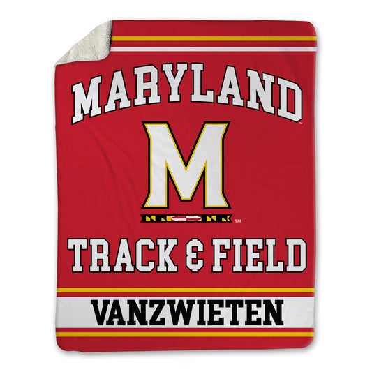 Maryland - NCAA Women's Track & Field : Evelyn VanZwieten - Blanket-0