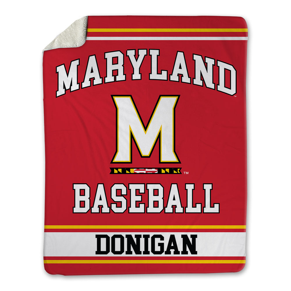Maryland - NCAA Baseball : Steven Donigan - Blanket-0