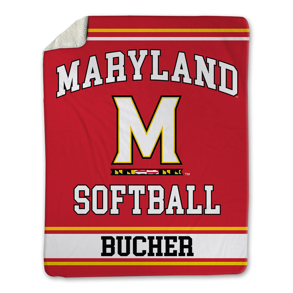 Maryland - NCAA Softball : Keira Bucher - Blanket-0