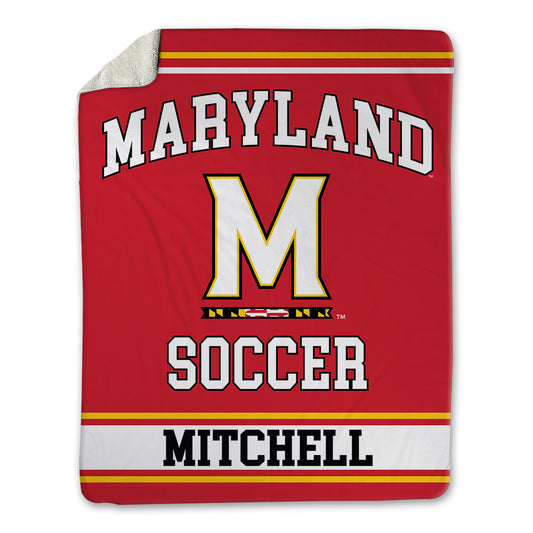 Maryland - NCAA Women's Soccer : Mia Mitchell - Blanket-0