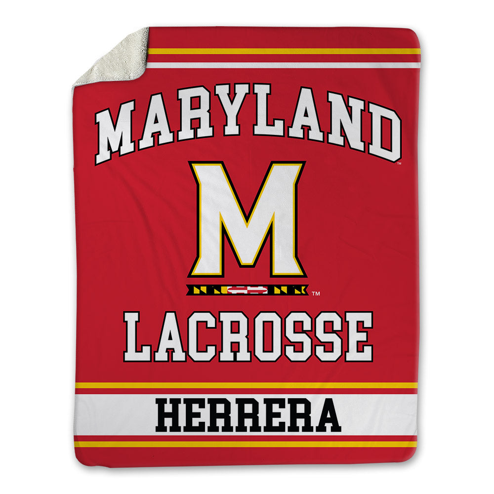 Maryland - NCAA Women's Lacrosse : Sofia Herrera - Blanket-0