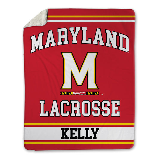 Maryland - NCAA Men's Lacrosse : Daniel Kelly - Blanket-0