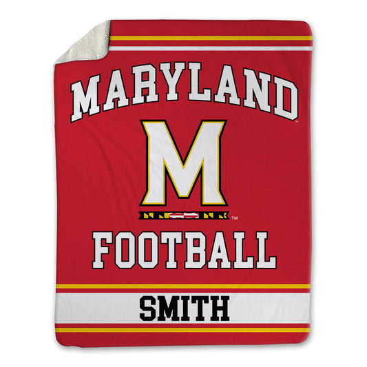 Maryland - NCAA Football : Carlton Smith - Blanket-0