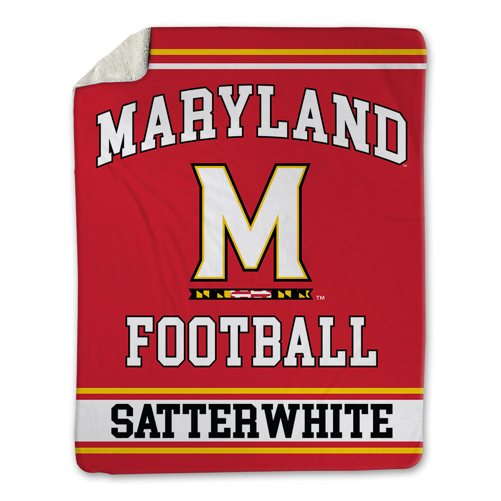 Maryland - NCAA Football : Hakim Satterwhite - Blanket-0