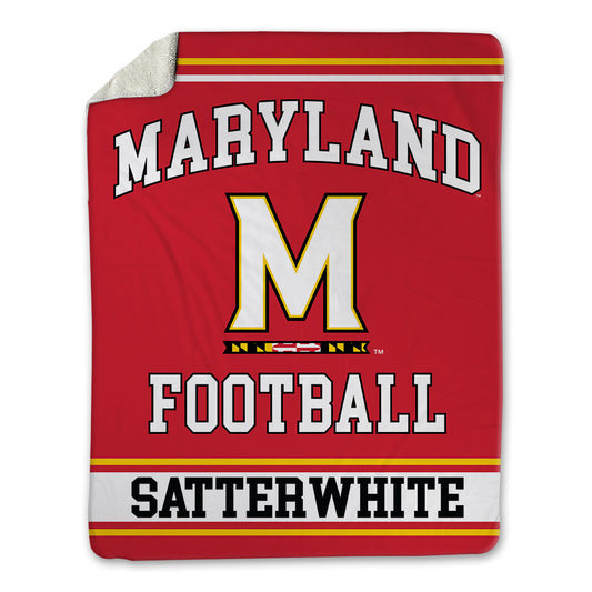 Maryland - NCAA Football : Hakim Satterwhite - Blanket-0