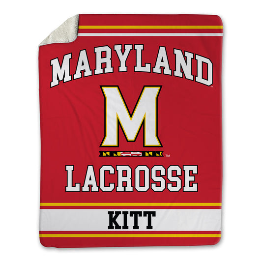 Maryland - NCAA Women's Lacrosse : Ava Kitt - Blanket-0