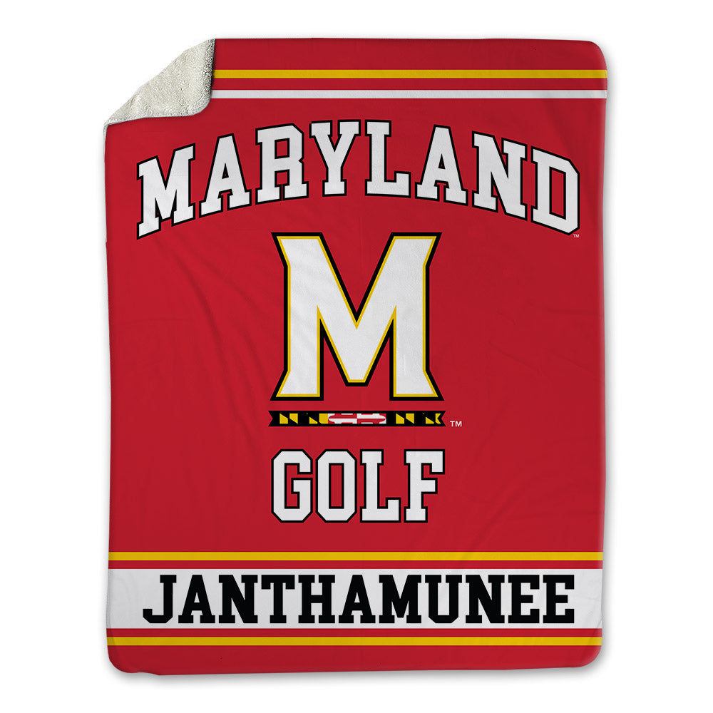 Maryland - NCAA Women's Golf : Surapa Janthamunee - Blanket-0