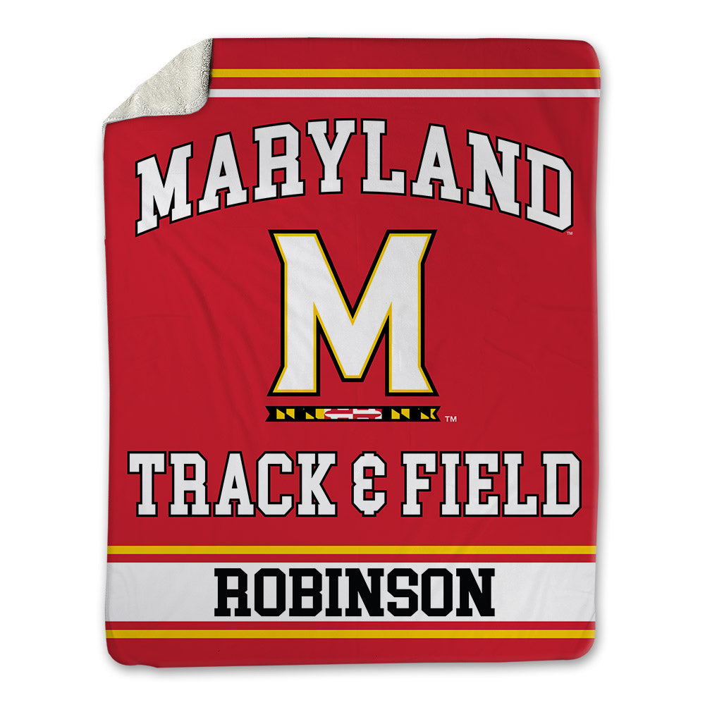 Maryland - NCAA Women's Track & Field : Naaema Robinson - Blanket-0