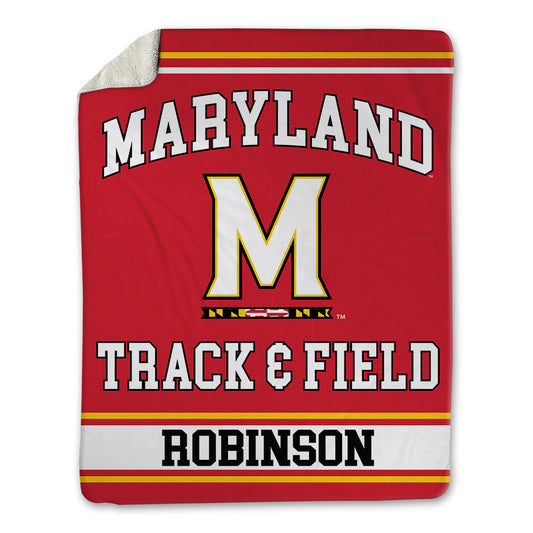 Maryland - NCAA Women's Track & Field : Naaema Robinson - Blanket-0