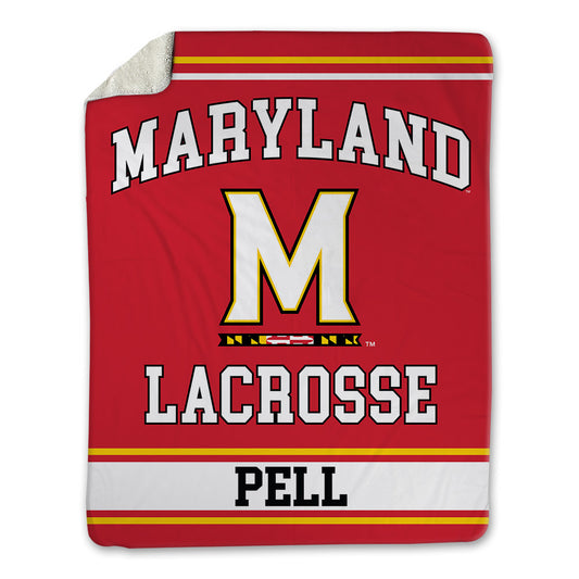 Maryland - NCAA Women's Lacrosse : Cecelia Pell - Blanket-0