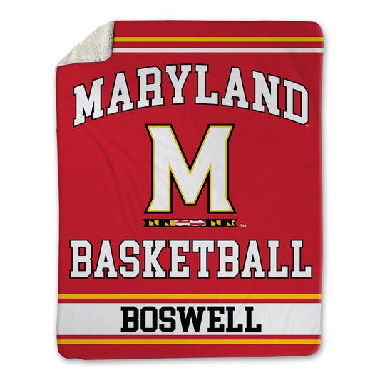 Maryland - NCAA Men's Basketball : Bishop Boswell - Blanket-0