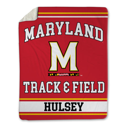 Maryland - NCAA Women's Track & Field : Katherine Hulsey - Blanket-0