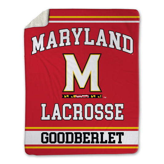 Maryland - NCAA Men's Lacrosse : Grady Goodberlet - Blanket-0