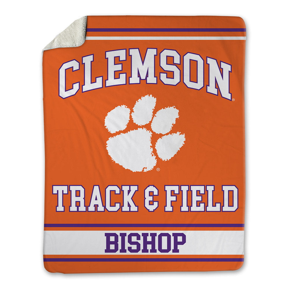 Clemson - NCAA Men's Track & Field : Tafari Bishop - Blanket-0