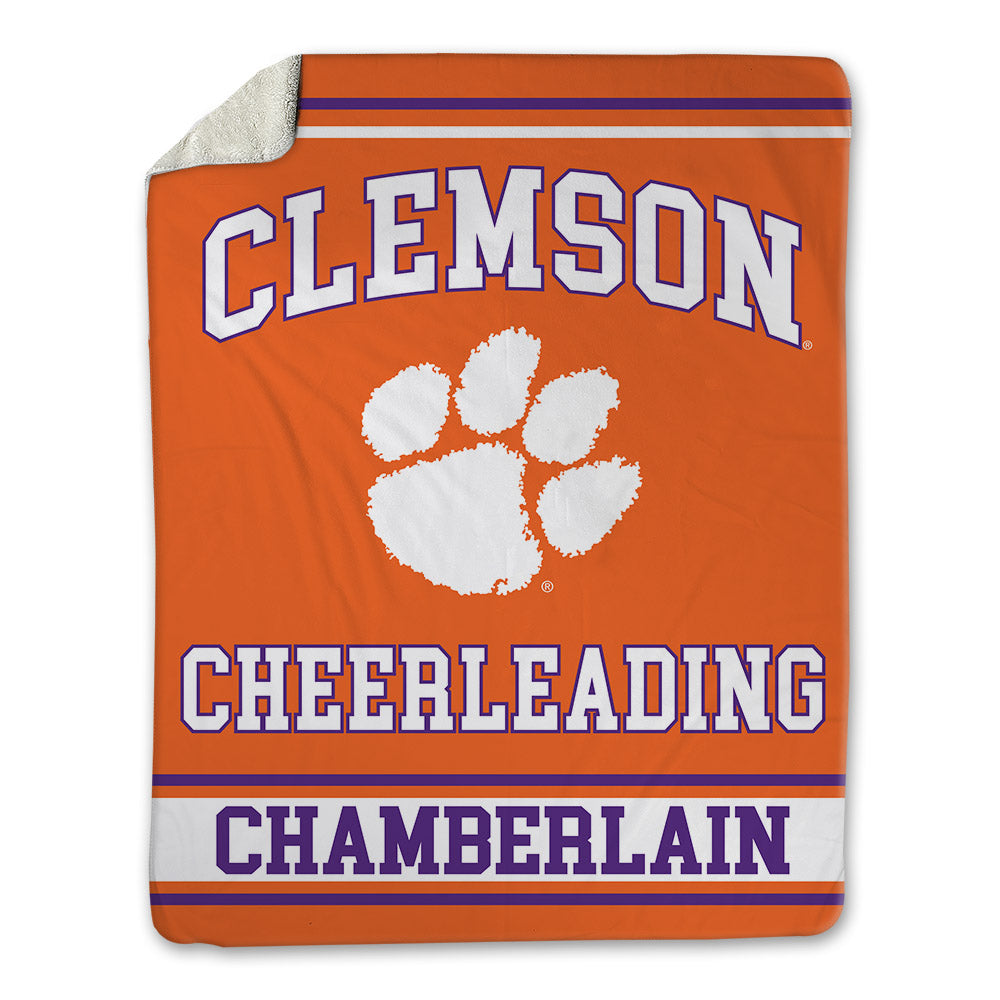 Clemson - NCAA Cheerleading : Jackson Chamberlain - Blanket-0