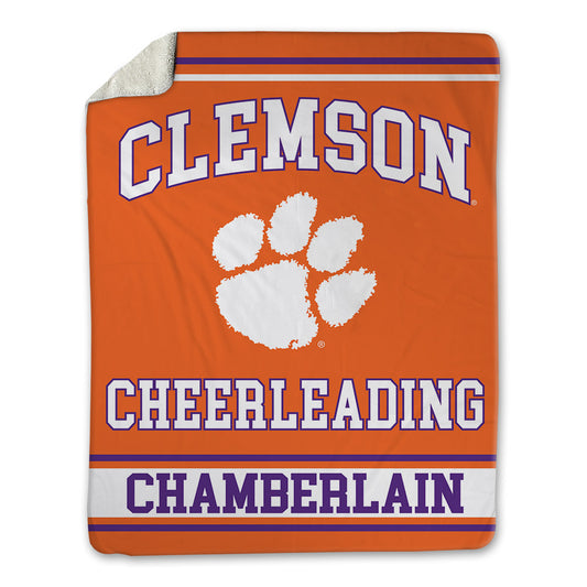 Clemson - NCAA Cheerleading : Jackson Chamberlain - Blanket-0